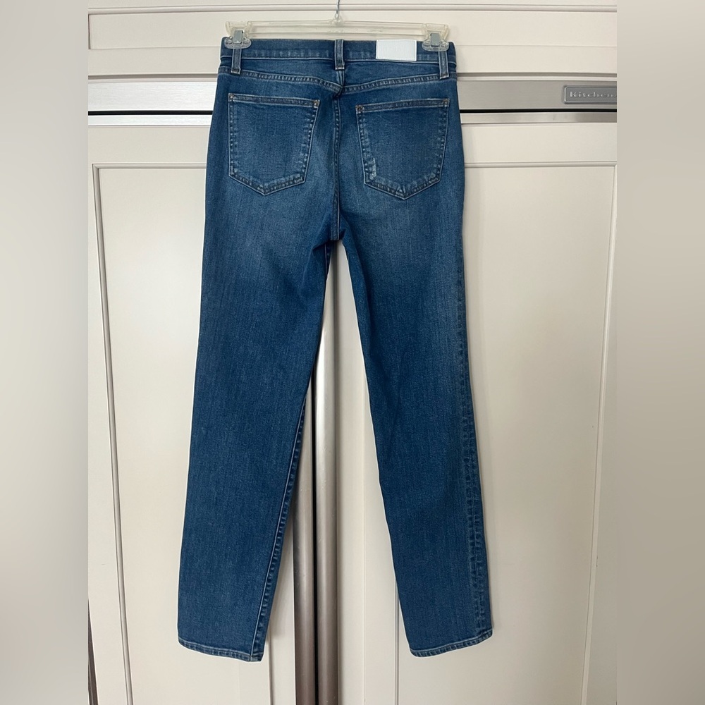 PISTOLA Monroe High Rise Cigarette Jeans in Blue - Picture 6 of 13